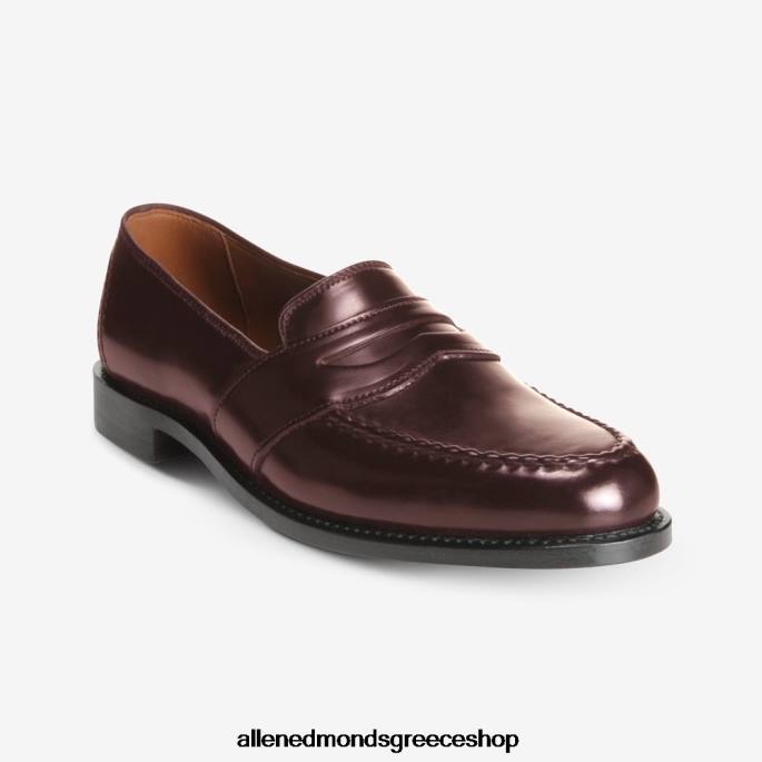 άνδρες Allen Edmonds randolph shell cordovan penny loafer μπορντό κορδοβάν DFSD5300