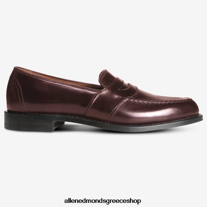 άνδρες Allen Edmonds randolph shell cordovan penny loafer μπορντό κορδοβάν DFSD5300