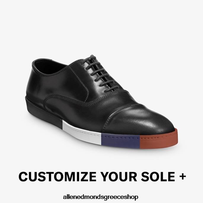 άνδρες Allen Edmonds sneaker με φόρεμα park avenue, cordovan oxford μαύρο κορδοβάνι DFSD5265