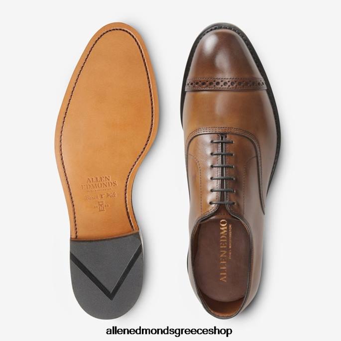 άνδρες Allen Edmonds fifth avenue cap-toe oxford bourbon DFSD5112
