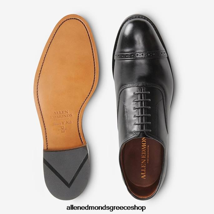 άνδρες Allen Edmonds fifth avenue cap-toe oxford dress παπούτσι μαύρος DFSD5310