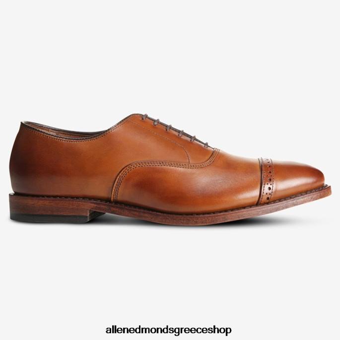 άνδρες Allen Edmonds fifth avenue cap-toe oxford dress παπούτσι καρυδιά καφέ DFSD5311