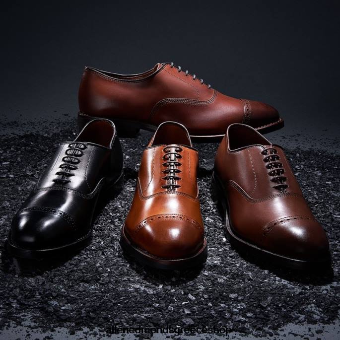 άνδρες Allen Edmonds fifth avenue cap-toe oxford dress παπούτσι σκούρο τσίλι DFSD5312