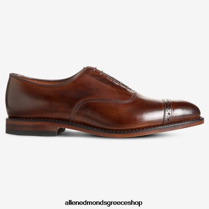 άνδρες Allen Edmonds fifth avenue cap-toe oxford dress παπούτσι μαόνι DFSD543