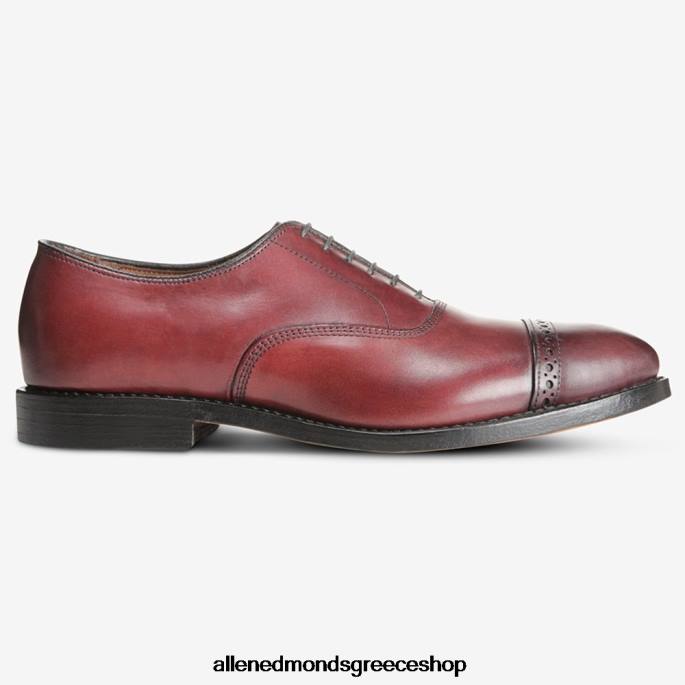 άνδρες Allen Edmonds fifth avenue cap-toe oxford dress παπούτσι oxblood DFSD5111