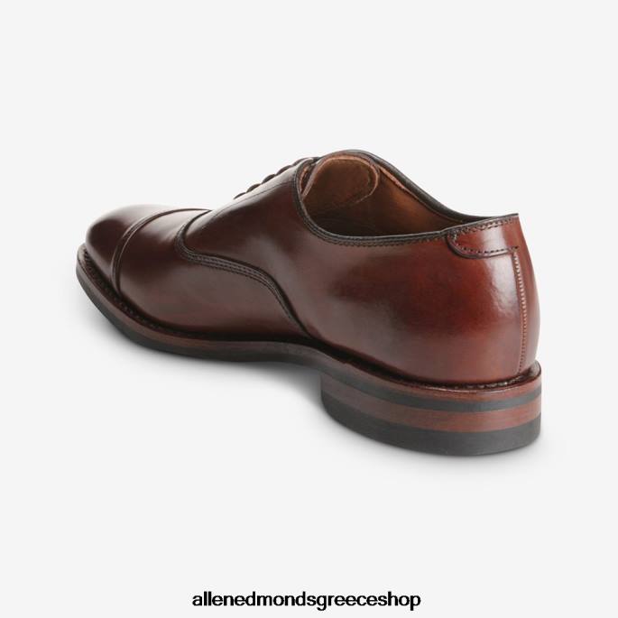 άνδρες Allen Edmonds παπούτσι oxford φόρεμα park avenue cap-toe με σόλα dainite σκούρο τσίλι DFSD512