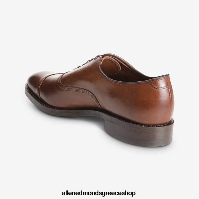 άνδρες Allen Edmonds παπούτσι oxford φόρεμα park avenue cap-toe με σόλα dainite καφέ καφέ DFSD5236