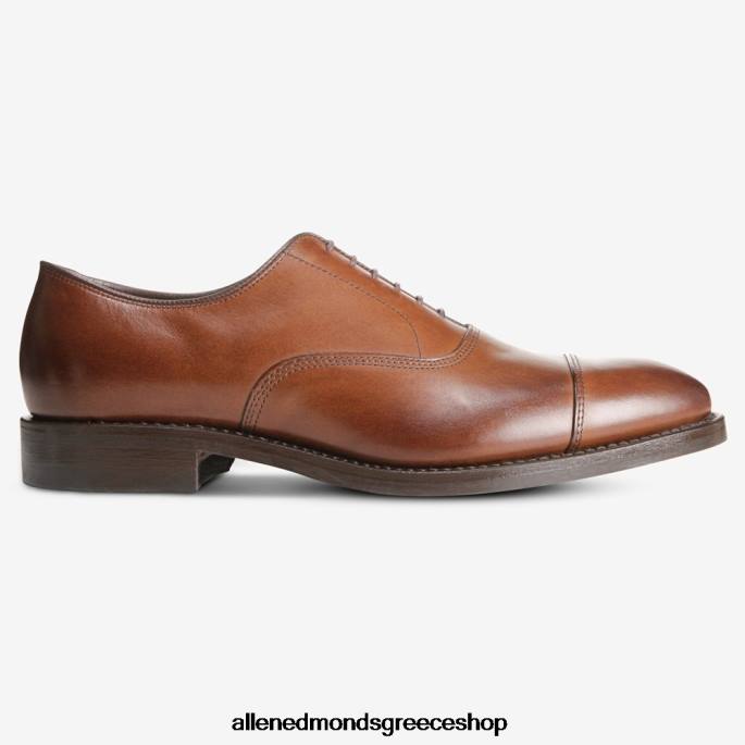 άνδρες Allen Edmonds παπούτσι oxford φόρεμα park avenue cap-toe με σόλα dainite καφέ καφέ DFSD5236
