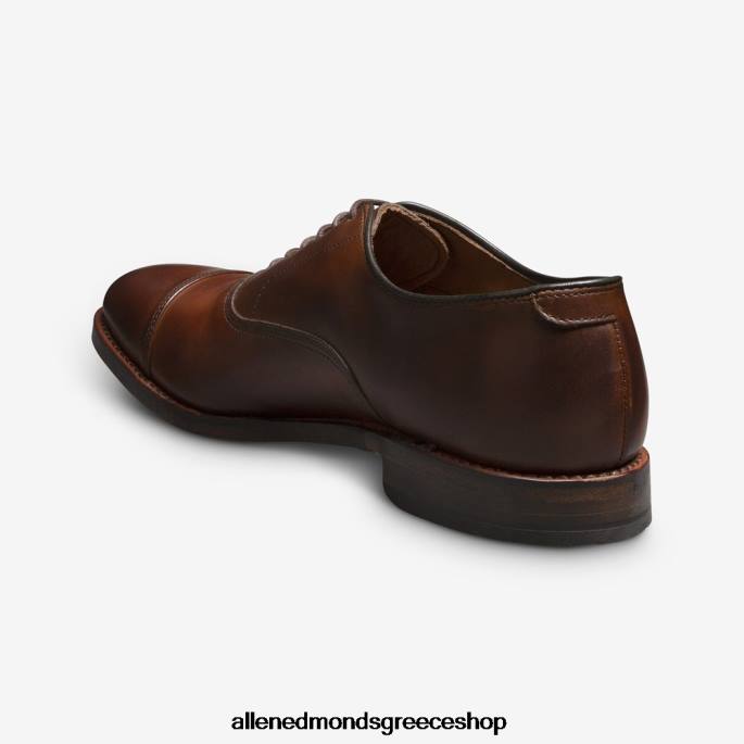 άνδρες Allen Edmonds παπούτσι με φόρεμα park avenue oxford dress cap-toe σκούρο τσίλι DFSD51