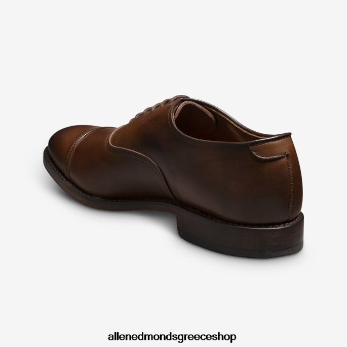 άνδρες Allen Edmonds παπούτσι με φόρεμα park avenue oxford dress cap-toe καφέ καφέ DFSD542