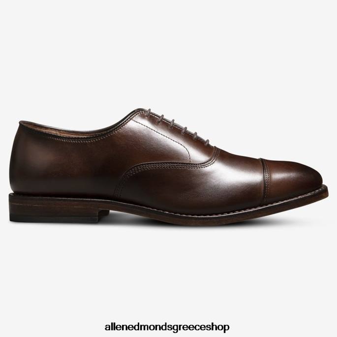 άνδρες Allen Edmonds παπούτσι με φόρεμα park avenue oxford dress cap-toe μαόνι DFSD544