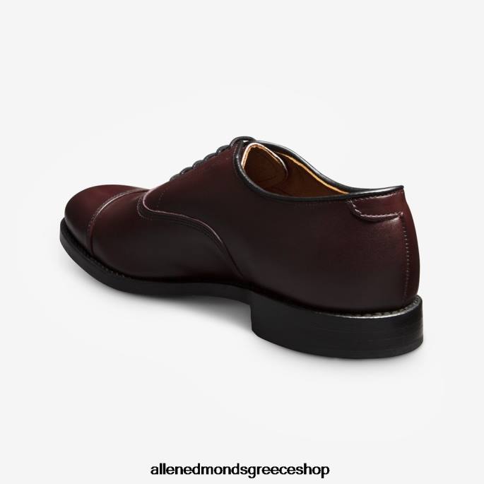 άνδρες Allen Edmonds παπούτσι με φόρεμα park avenue oxford dress cap-toe μπορντό δέρμα DFSD545