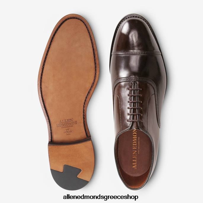 άνδρες Allen Edmonds park avenue shell Cordovan φόρεμα παπούτσι oxford καφέ κορδοβάνι DFSD5276