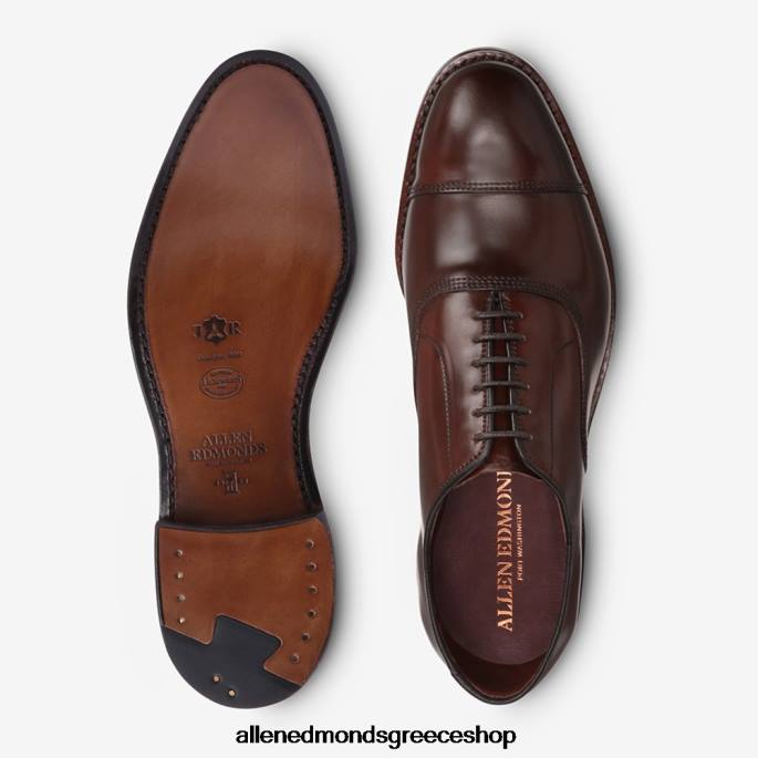άνδρες Allen Edmonds park avenue shell Cordovan φόρεμα παπούτσι oxford τσίλι κορδοβάν DFSD5278