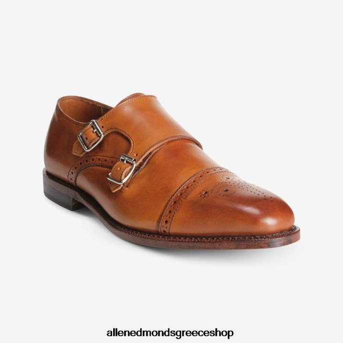άνδρες Allen Edmonds αγ. john's double monk strap φόρεμα παπούτσι καρυδιά καφέ DFSD560