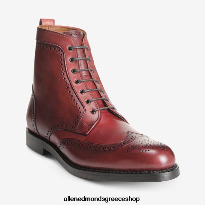 άνδρες Allen Edmonds dalton μποτάκι φόρεμα με φτερό oxblood DFSD5106
