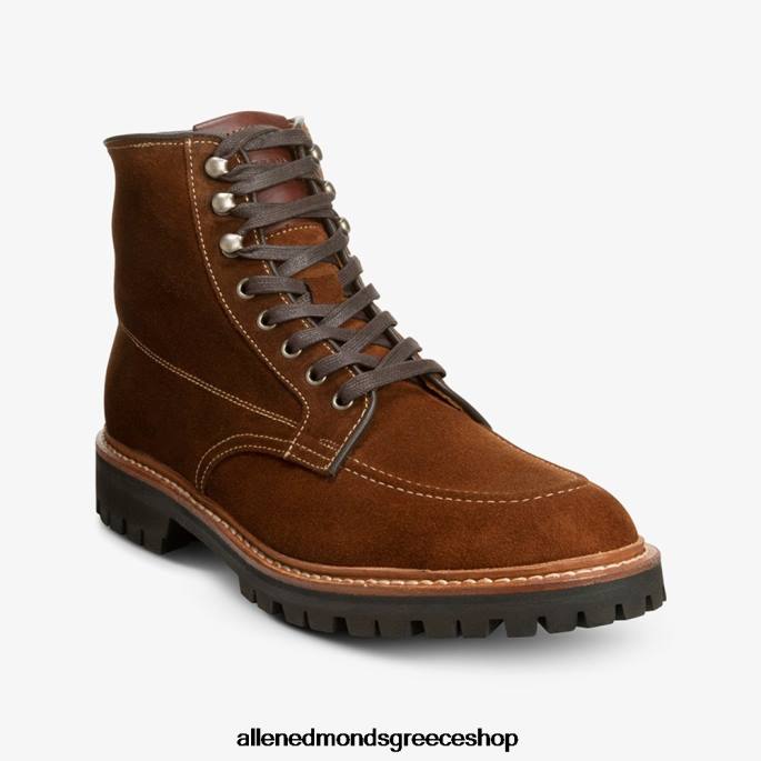 άνδρες Allen Edmonds freeport σουέτ αδιάβροχη μπότα ωτίδας ταμπάκο καφέ DFSD585