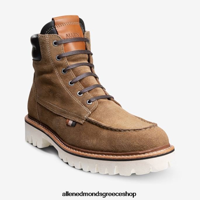 άνδρες Allen Edmonds silverlake μποτάκι με κορδόνια ανοιχτό καφέ σουέτ DFSD5437