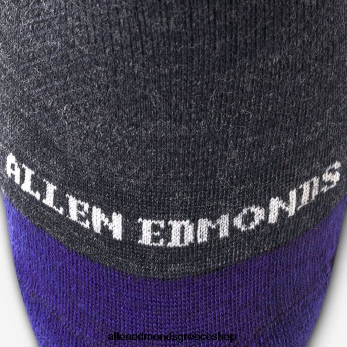 για άνδρες και γυναίκες Allen Edmonds δροσερό φόρεμα κάλτσες μερίνο με μέση γάμπα ανθρακί γκρι DFSD5196