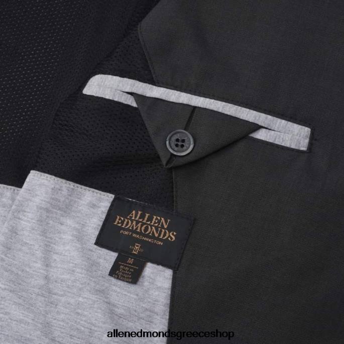 για άνδρες και γυναίκες Allen Edmonds nomad tech blazer ανθρακί γκρι DFSD5157